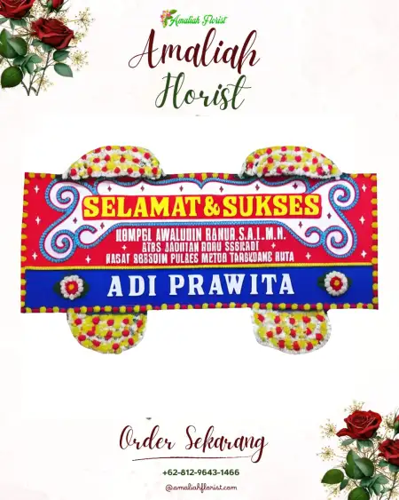 Papan Bunga Ucapan Selamat Mojorejo